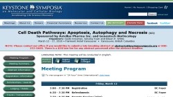 Cell Death Pathways: Apoptosis, Autophagy and Necrosis (X3) 2010
