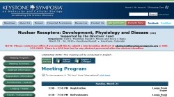 Nuclear Receptors: Development, Physiology and Disease (X8) 2010