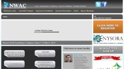 NYSORA World Anesthesia Congress 2010