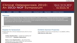 Clinical Osteoporosis 2010: An ISCD-NOF Symposium 2010