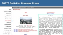 EORTC Radiation Oncology Group Meeting Spring 2010