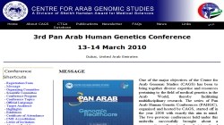 3rd Pan Arab Human Genetic Conference