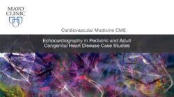 26th Annual Echocardiography in Pediatric and Adult Congenital Heart Disease Symposium