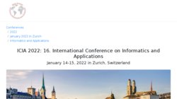 The 1st International Conference on Informatics & Applications (ICIA2012) The 1st International Conference on Informatics & Applications (ICIA2012)
