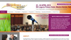 Biopolymer World Congress 2012 Biopolymer World Congress 2012