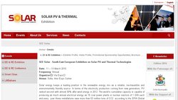 SEE Solar - South-East European Solar Exhibition and congress 2012
