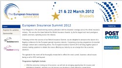 European Insurance Summit 2012 European Insurance Summit 2012