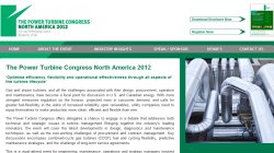 The Power Turbine Congress North America 2012 The Power Turbine Congress North America 2012