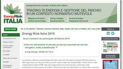 Energy Risk Italia 2012