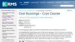 Cool Runnings - Cryo Course 2012 Cool Runnings - Cryo Course 2012