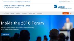 Gartner CIO Leadership Forum 2012
