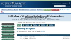 Cell Biology of Virus Entry, Replication and Pathogenesis (X7) 2012 Cell Biology of Virus Entry, Replication and Pathogenesis (X7) 2012