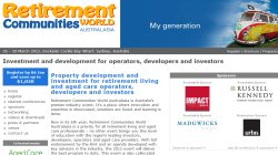 Retirement Communities World Australia 2012 Retirement Communities World Australia 2012