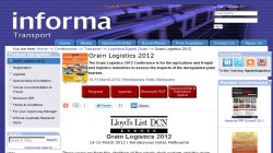 Grain Logistics 2012 Grain Logistics 2012