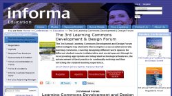 The 3rd Learning Commons Development & Design Forum 2012