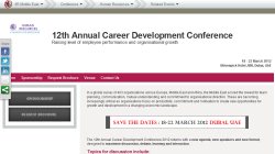 12th Annual Career Development Conference 2012 12th Annual Career Development Conference 2012