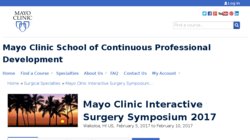 Mayo Clinic Interactive Surgery Symposium 2012 Mayo Clinic Interactive Surgery Symposium 2012