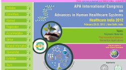 APA International Congress on Advances in Human Healthcare Systems (Healthcare India 2012)