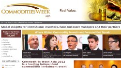 Commodities Week Asia 2012 Commodities Week Asia 2012