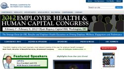 The World Congress 7th Annual Employer Health & Human Capital Congress 2012