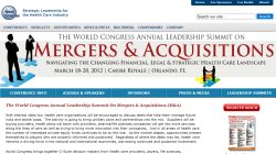 The World Congress Annual Leadership Summit On Mergers & Acquisitions (M&A) 2012