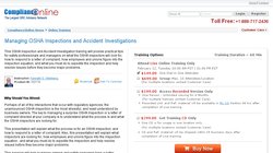 Managing OSHA Inspections and Accident Investigations 2012 Managing OSHA Inspections and Accident Investigations 2012