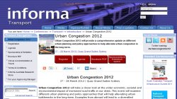 Urban Congestion 2012 Urban Congestion 2012