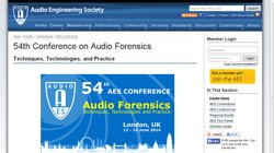 45th AES (Audio Engineering Society) International Conference 2012 on Applications of Time-Frequency Processing in Audio 45th AES (Audio Engineering Society) International Conference 2012 on Applications of Time-Frequency Processing in Audio