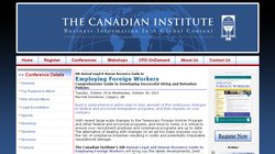 Legal and Human Resource Guide to Employing Foreign Workers 2012 Legal and Human Resource Guide to Employing Foreign Workers 2012