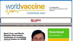 World Vaccine Congress Asia 2013