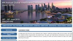 Annual Global Healthcare Conference (GHC 2012) Annual Global Healthcare Conference (GHC 2012)