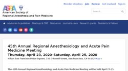 37th Annual Regional Anesthesia Meeting and Workshops (ASRA 2012) 37th Annual Regional Anesthesia Meeting and Workshops (ASRA 2012)