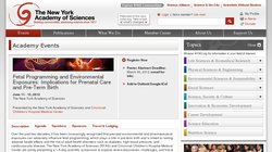 Fetal Programming and Environmental Exposures: Implications for Prenatal Care and Pre-Term Birth 2012