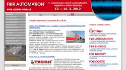 FOR AUTOMATION 2012