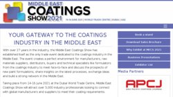 Middle East Coatings Show 2012