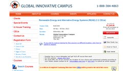 Renewable Energy and Alternative Energy Systems (REAE) (1.2 CEUs) 2012