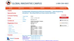 Fundamentals of Engineering (FE) Exam Preparation - `Other Engineering Disciplines` - Morning & Afternoon Exam Session (48 PDHs) 2012 Fundamentals of Engineering (FE) Exam Preparation - `Other Engineering Disciplines` - Morning & Afternoon Exam Session (48 PDHs) 2012