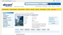 Chromatin: from structure to epigenetics 2012 Chromatin: from structure to epigenetics 2012