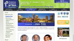 Predictive Analytics World New York 2013