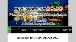The 3rd International Conference on Cryptology and Computer Security (MSCR 2012)