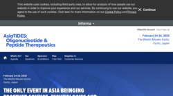 4th Annual Asia Tides - Oligonucleotides & Peptides 2012 4th Annual Asia Tides - Oligonucleotides & Peptides 2012