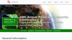 13th Annual Privacy and Security Conference 2012