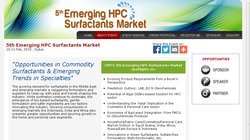 2nd Surfactants, Personal & Home Care- Emerging Markets 2012 2nd Surfactants, Personal & Home Care- Emerging Markets 2012
