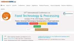 International Conference and Exhibition on Food Processing and Technology 2012 International Conference and Exhibition on Food Processing and Technology 2012