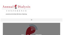 32nd Annual Dialysis Conference 2012 32nd Annual Dialysis Conference 2012