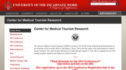 4th Annual Medical Tourism Research Conference 2013 4th Annual Medical Tourism Research Conference 2013