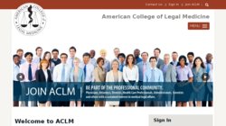52th Annual Meeting of the American College of Legal Medicine (ACLM 2012)