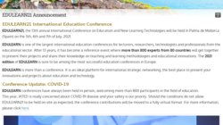 EDULEARN12 - 4th International Conference on Education and New Learning Technologies 2012