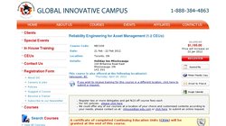 Reliability Engineering for Asset Management (1.2 CEUs) 2012