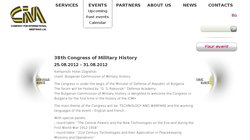 38th Congress of Military History 2012 38th Congress of Military History 2012